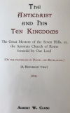 Antichrist and his Ten Kingdoms The